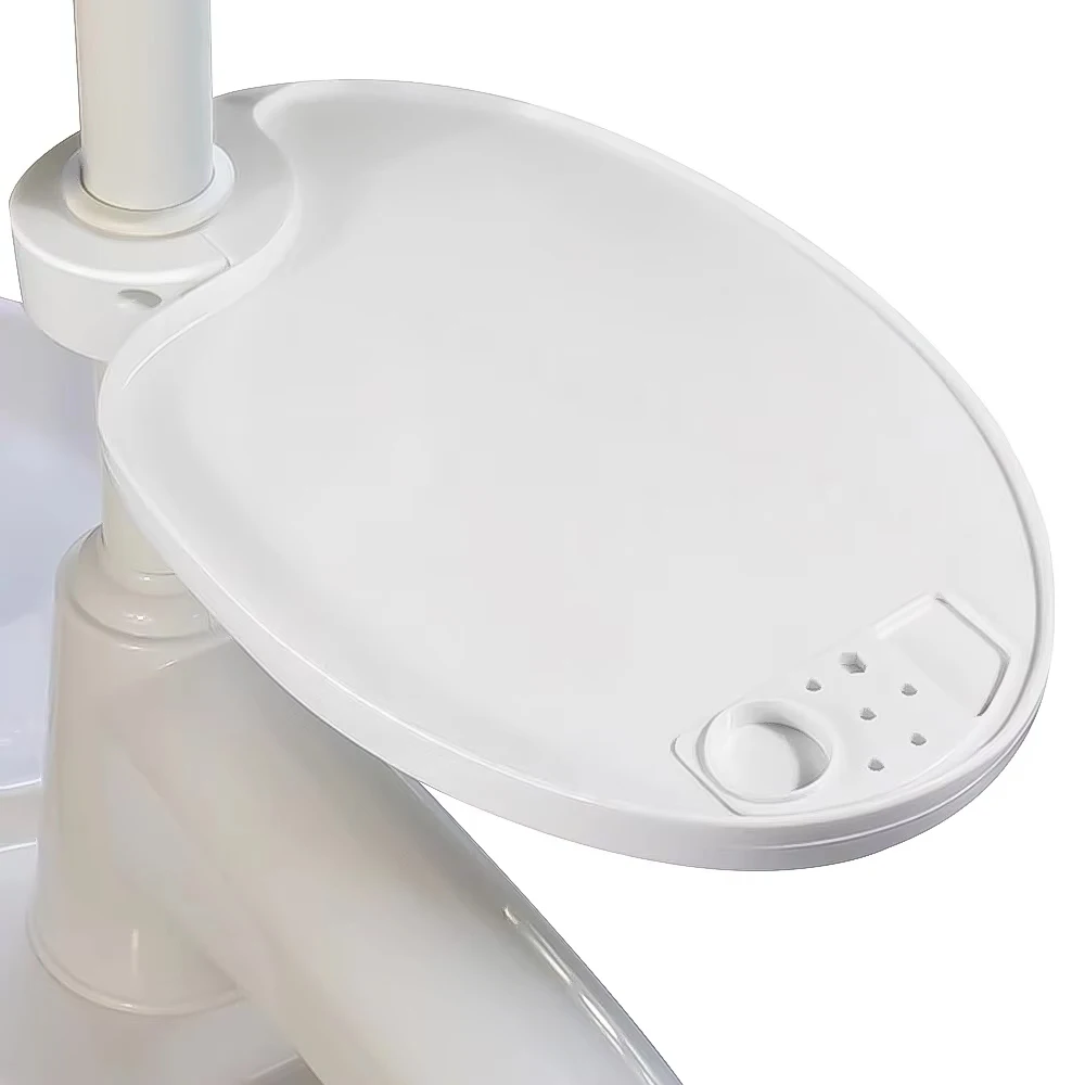 Dental Chair Scaler Tray Post Mounted Shelf Instrument Tray Dentist Chair Placed Additional Unit Dentistry Chair Accessories