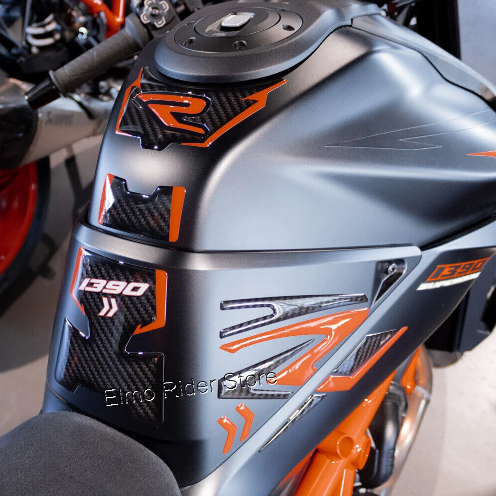 Adesivo protettivo in resina 3D per kit adesivi KTM 1390 Super Duke R + Evo- 2024 Tank Pad