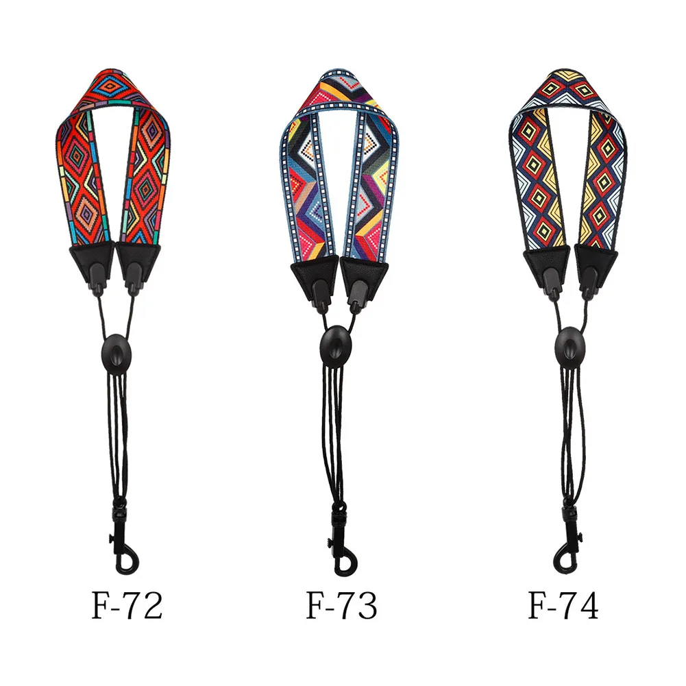 الآلات الموسيقية ساكس حزام الرقبة حزام قابل للتعديل مريح سميك ل ساكس باس الكلارينيت متعدد الألوان لينة مبطن حزام #6