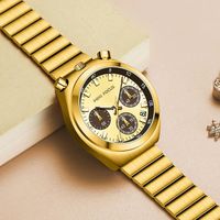 MINI FOCUS Multifunctional Casual and Fashion Quartz Watch for Women Waterproof Chronograph Wrist Watch Ladies Watches 0491L