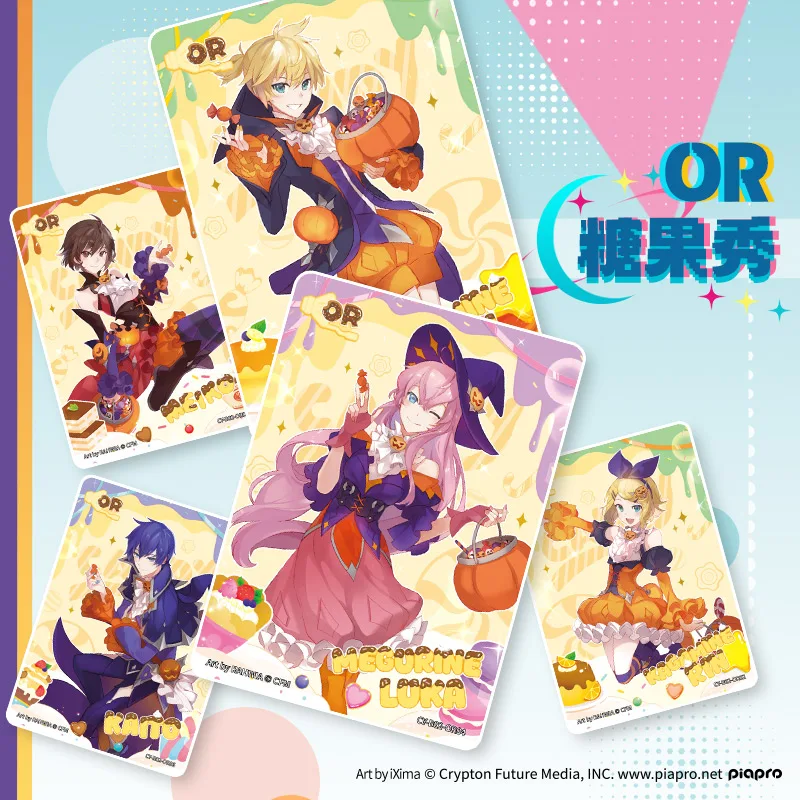 Kayou Shining Superstar Hatsune Miku Vol.2 Charm Pack CR Card Limited Collection Design Popular Virtual Idol Collection Card