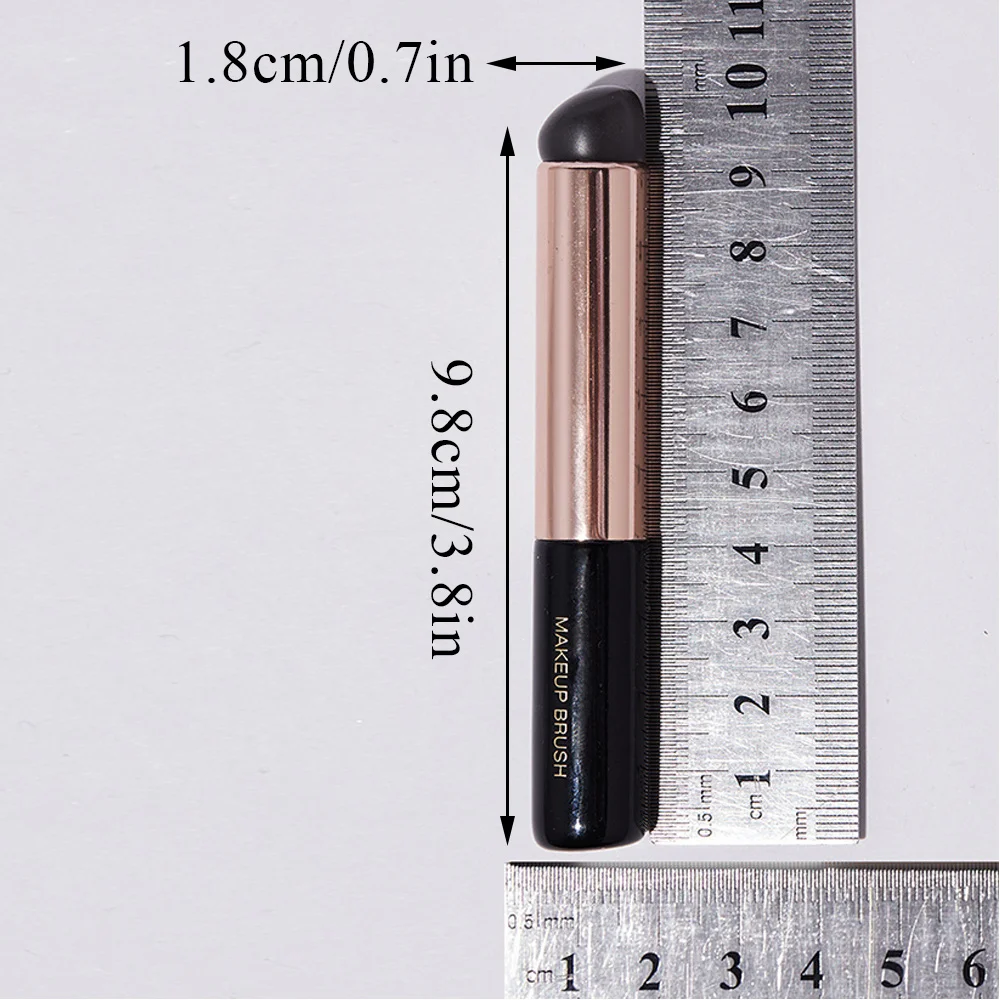 1pcs Soft Silicone Makeup Brush Round Head Lip Brush Lipstick Applicator Multi-use Concealer Make-up Brushes Accessories