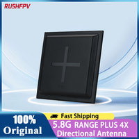 RUSHFPV  RANGE PLUS 4X 5.8G 15.5dBi Directional Antenna RHCP LHCP SMA Circular Polarization For RC Long Rang Racer FPV Drone