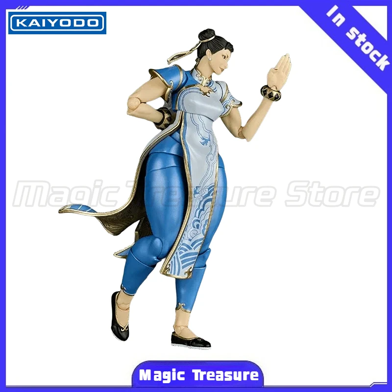 

【MT】KAIYODO Revoltech AMAZING YAMAGUCHI Street Fighter 6 Chun Li Action Figure Model Toy Gift Collection