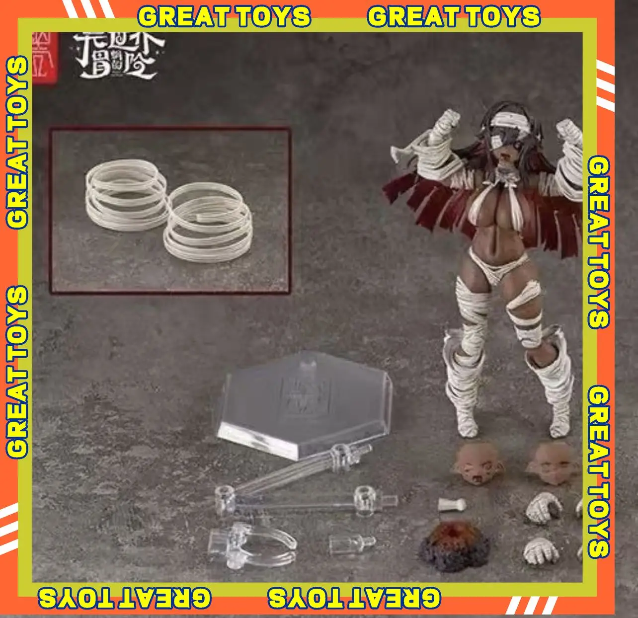 

In Stock Limited Edition 1/12 Snail Shell Different World Adventure Zombie Girl Grisa Full Set 6in Egyptian Mummy Action Figure