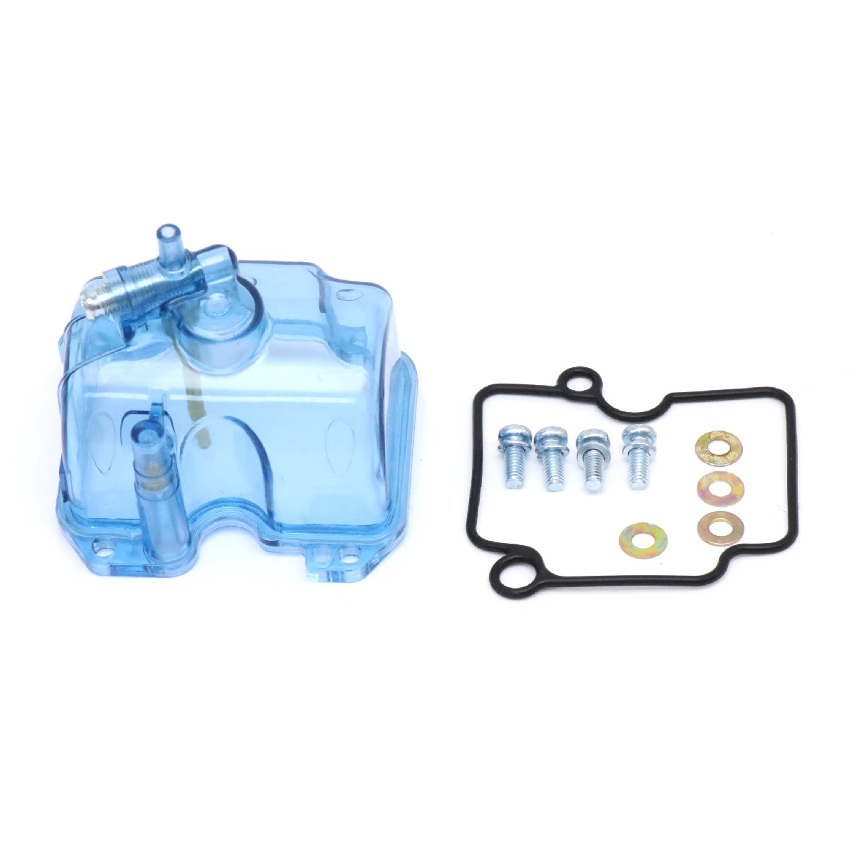 Alconstar VM22 Carburetor Float Bowl with Rubber Seal Gasket Kit For Mikuni Vm22 Motorcycle Carburetor Dirt Bike Atv Racing
