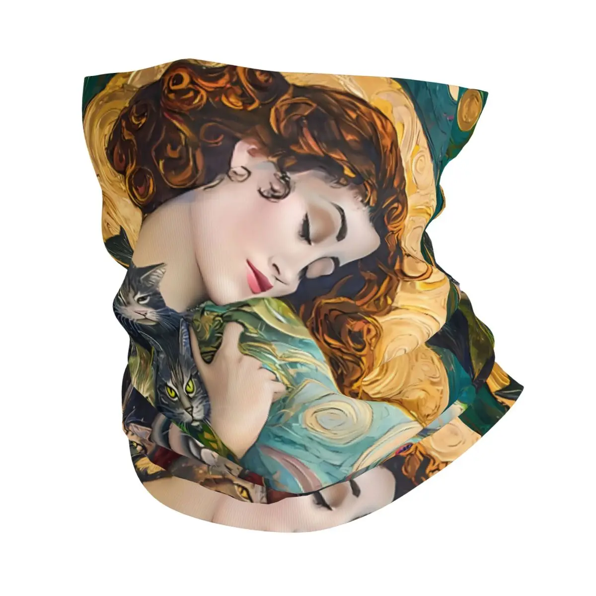 

Женский шейный платок, шейный платок, маска для лица из полиэстера