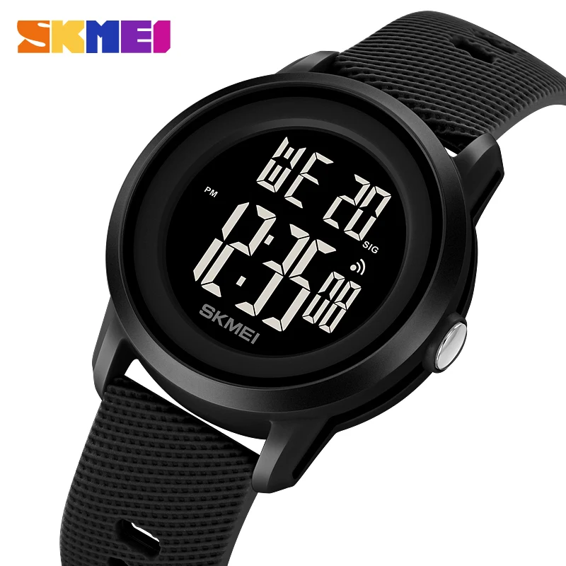 

SKMEI Youth Cool 5Bar Waterproof Wristwatches Digital Countdown Sports Watches For Mens Women Students Fashion Alarm Clock Watch
