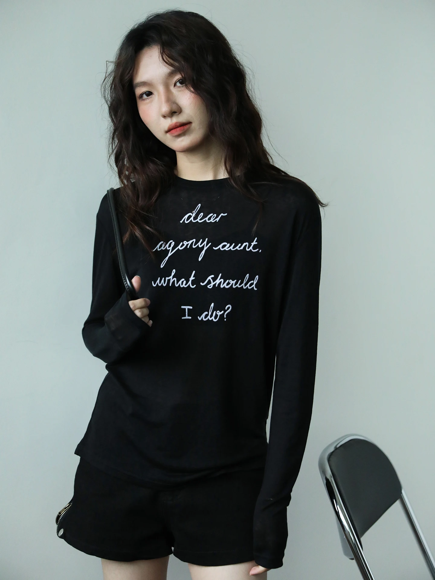 

Женская футболка с длинным рукавом и круглым вырезом, защита от солнца, свободный крой, с принтом, повседневная, летняя, с эффектом охлаждения