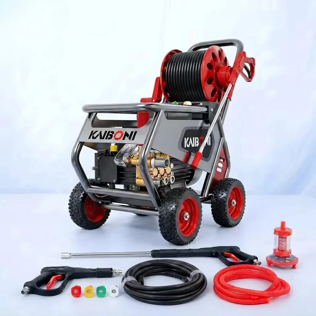 Hidrolavadora Eléctrica Shuiying de 120 Bares y 2800 PSI, Máquina de Limpieza Industrial de Alta Presión
