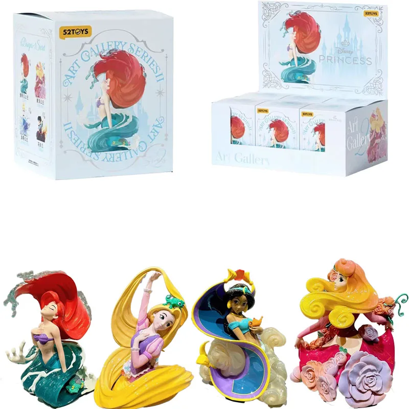 52TOYS Disney слепая коробка принцесса художественная серия фильмов второго поколения аниме слепая коробка коллекционные детские игрушки Guess Mystery Box подарки