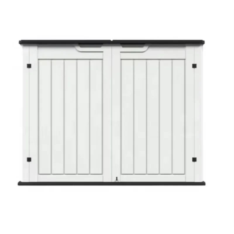 

27 Cuft Horizontal Outdoor Storage Shed Cabinet Weatherproof