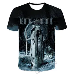 CAVVING 3D Printed  DIMMU BORGIR  Casual T-shirts  Hip Hop TShirts Harajuku Styles Tops Clothing for Men/women   T03