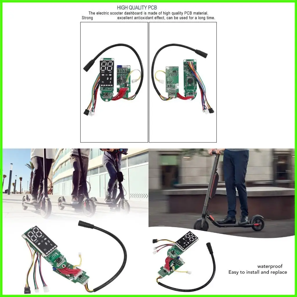

Electric Scooter Dashboard Instrument Panel with Clear Readout Weather Resistance Extending Battery Life And Efficiency