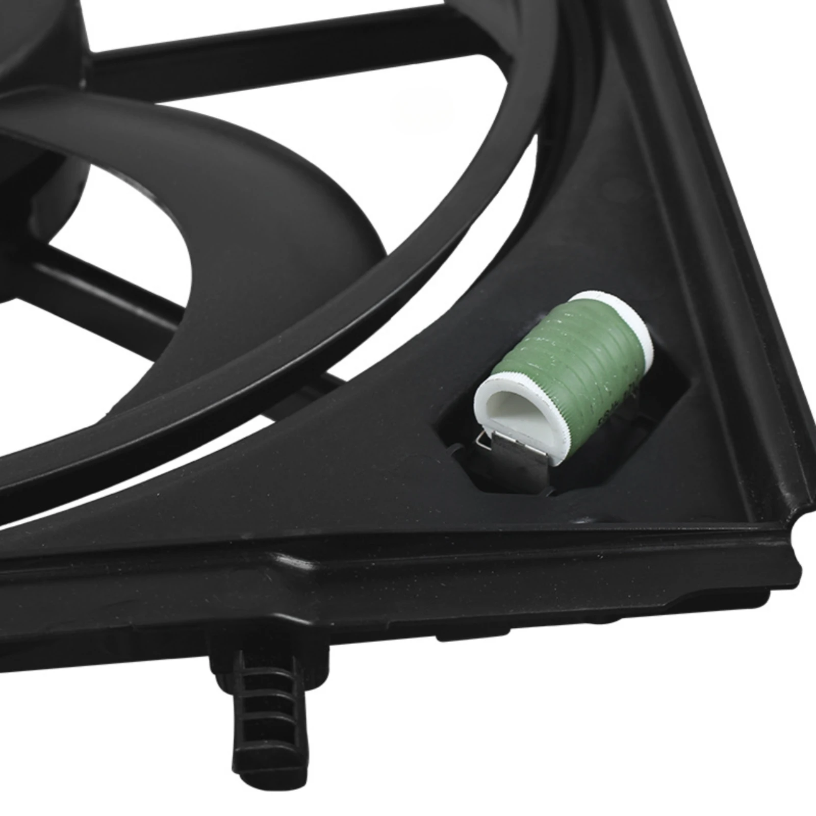 Cooling Fan Assembly OE Comparable Cooling Fan Assembly with Shroud Robust Molded for Mechanics, Collision Repair