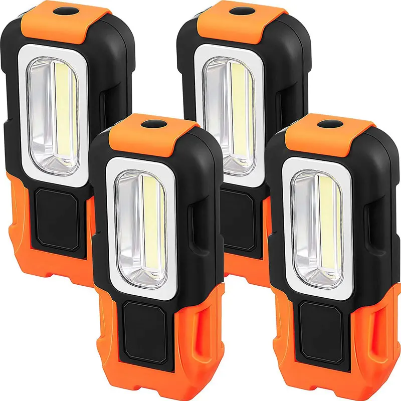 New COB Work Light Strong Magnetic Inspection Light Portable Emergency Lighting Multi-function Strong Lamp Flashlight