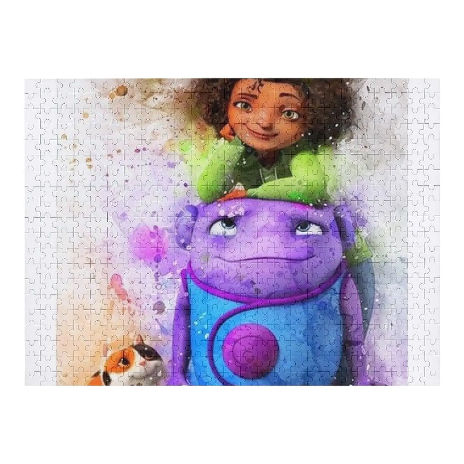 

Cute Art Home movie Jigsaw Puzzle Customized Kids Gift Jigsaw Custom Puzzle