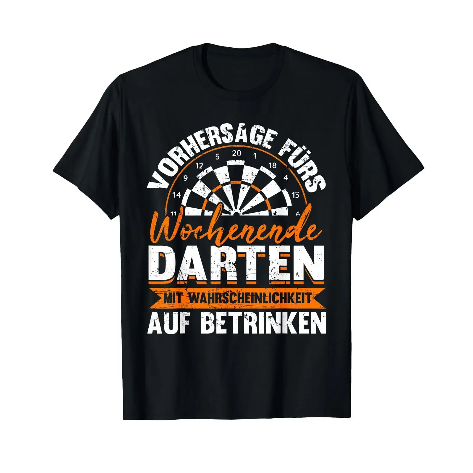 Weekend forecast Funny darts saying beer T shirt vintage Washed designer clothes fashion streetwear Slightly Stylish Unisex