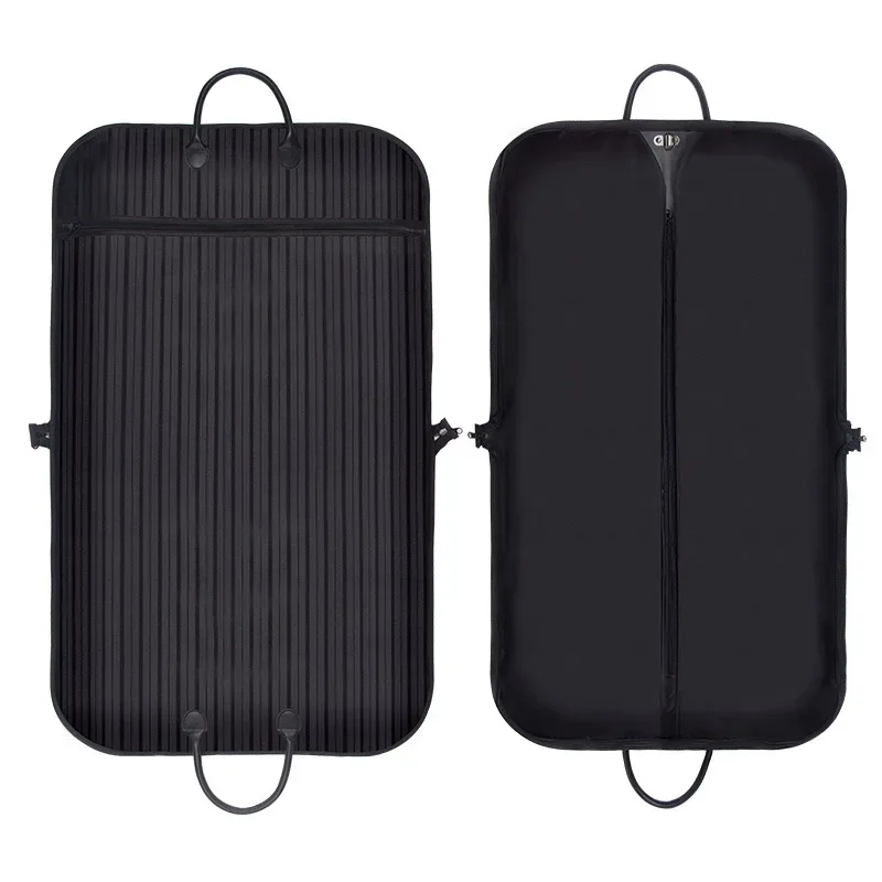 Cover Dress Protection Case Dustproof Suit Pack Suit Cover Garment Bags Oxford Cloth Striped Clothes Dust