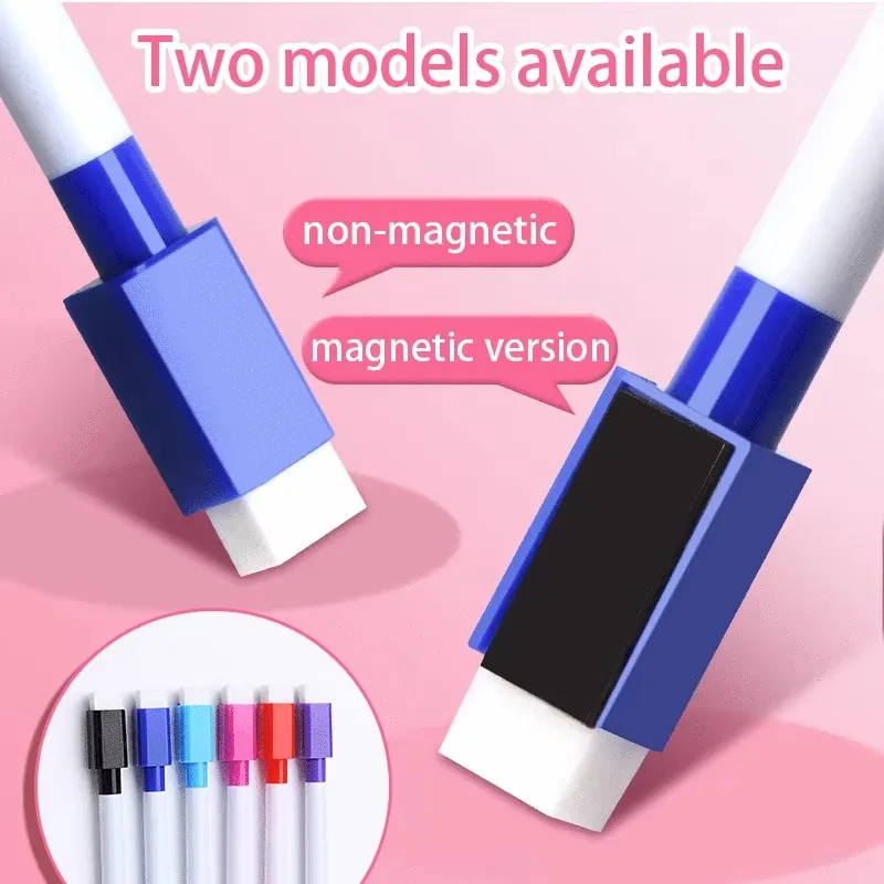 Wholesale Washable Marker Magnetic White Board Bulk Pens Multi Color White Board Markers for Writing Drawing Office School Use