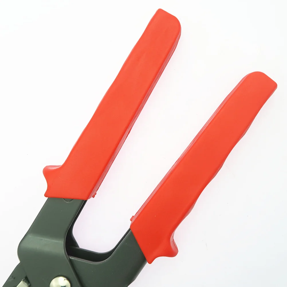 

6-in-1 Hole Punch Plier Carbon Steel Head Double Heat Treated Heavy Duty for Belt Rivet Eyelet DIY Craft Tool Revolving