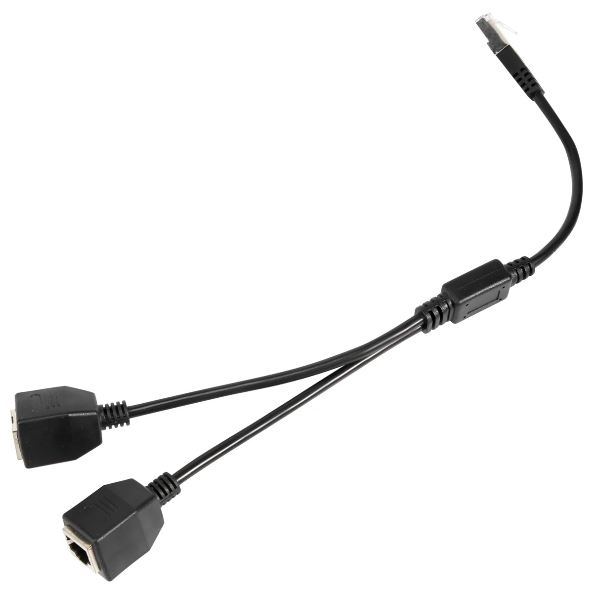 Cable divisor Ethernet RJ45 de 1 macho a 2 hembra para adaptador de Cable de extensión de red Ethernet Super Cat5, Cat6, Cat7 LAN