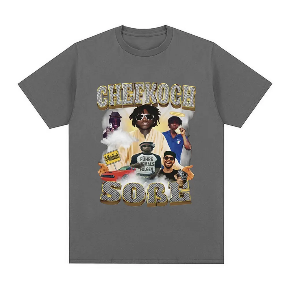 Rapper Chief Keef Graphic T Shirt Men Fashion Aesthetic Cool Short Sleeve T-shirt Casual Cotton Oversized T-shirts Streetwear