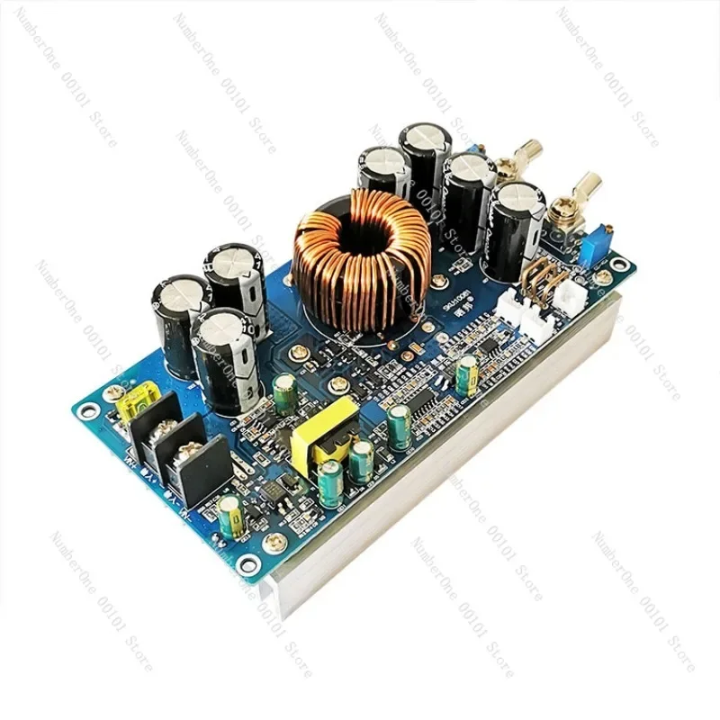 DC-DC voltage reduction module with adjustable constant voltage and current of 30A and 800W high power