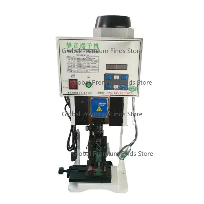

1.5T Automatic Mute Terminal Machine 220V High Speed Cable Crimper Low Noise Wire Crimping Tools HD Display Function Of Counting