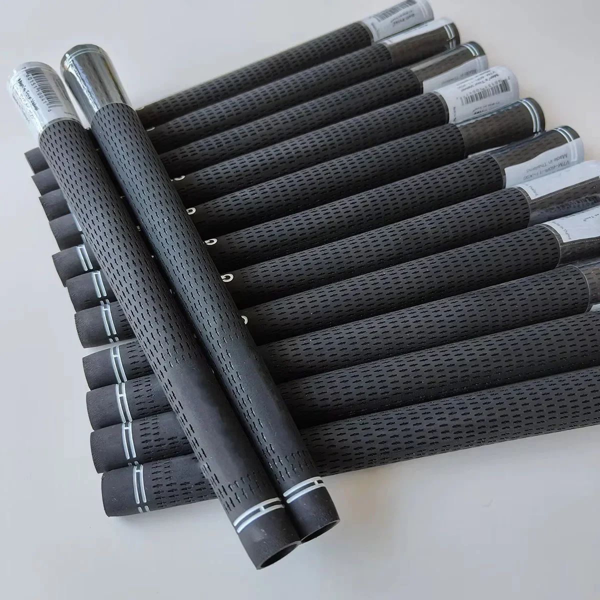 Tour Velvet Black Golf Club Grips 2026 10/13Pcs Golf Grip Standard Rubber Grip for Driver Wood and Irons Standard/Midsize/Jumbo