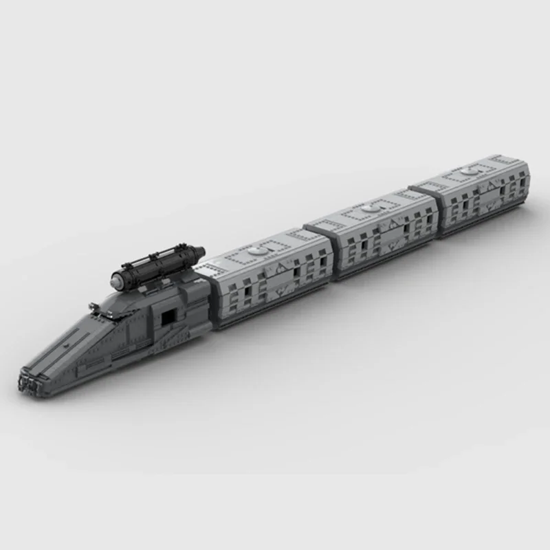 Moc อาคารอิฐ Pike Spice Train รุ่นเทคโนโลยี Modular รถไฟรถไฟ Series บล็อก Construstion DIY ประกอบของเล่นของขวัญ