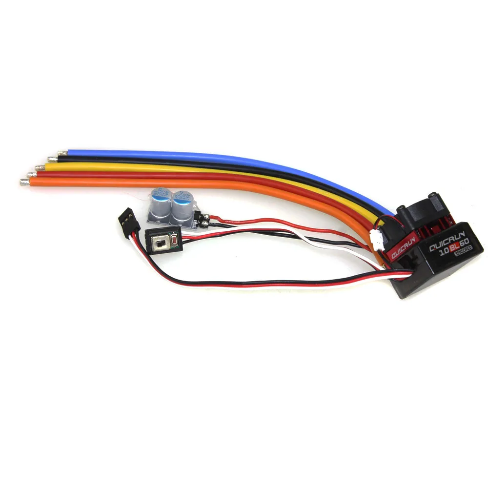 Original Hobbywing QUICRUN 10BL120 Sensored G2 120A 2-3S Lipo