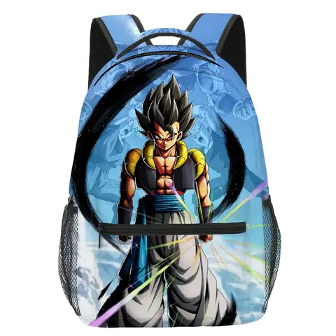 3D-tryckt Dragon Ball Ny tecknad Anime Grundskola och Gymnasium Väska Elev Ryggsäck Barn Pojke 6 best sales Goku-ryggsäck - №6