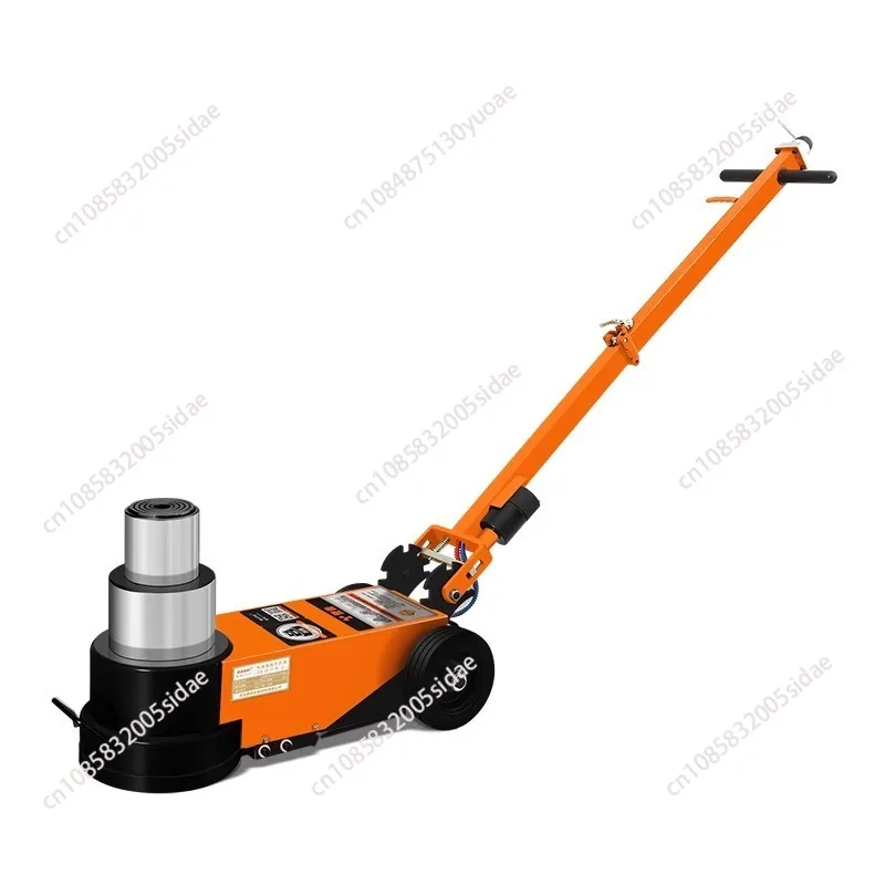 30T Pneumatic Jack New V Big Car Hydraulic Thousand Gold Top Double Section Auto Repair Lift Tool