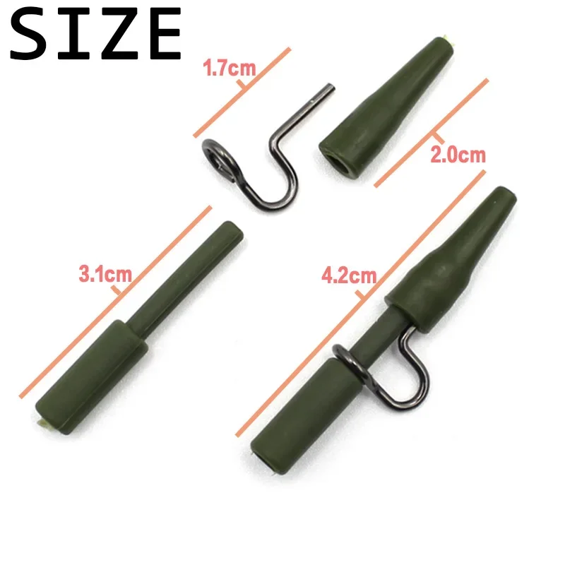 الثقيلة 10/50P مقاطع الرصاص السلامة الذيل الأكمام التغيير السريع الكارب الصيد محطة معالجة عدة