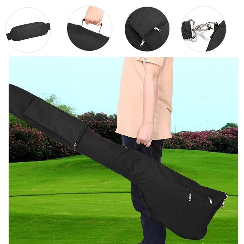 Imagem -06 - Bolsa de Golfe Dobrável para Driving Range Mini Training Practice Bolsa Travel Case