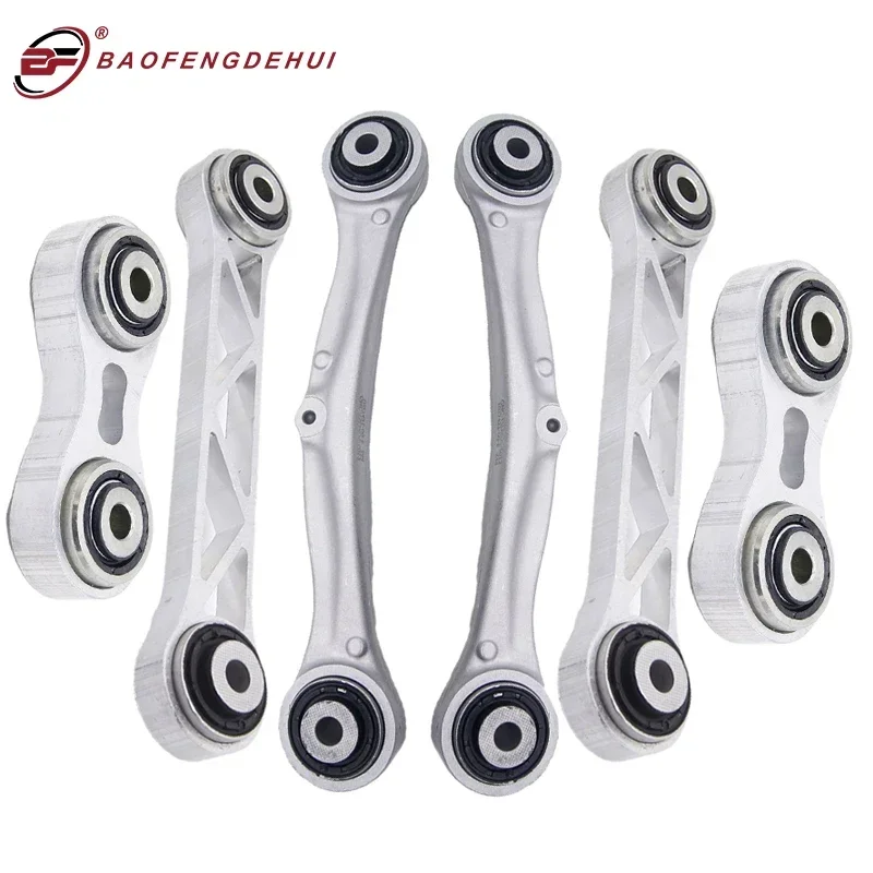 6PCS Rear Upper Left Right Control Arm Kit for Tesla Model S Model X 2012-2020 1027421-00-E 6006840-00-B 6006895-00-A