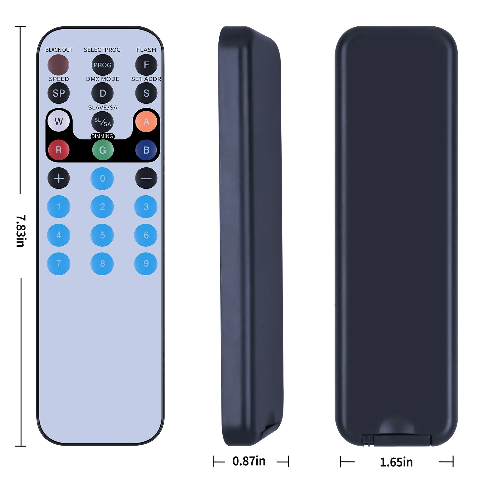 New For American DJ ADJ LED RC2 Wireless Infrared Remote Control Up To 15 Foot / 4.5M