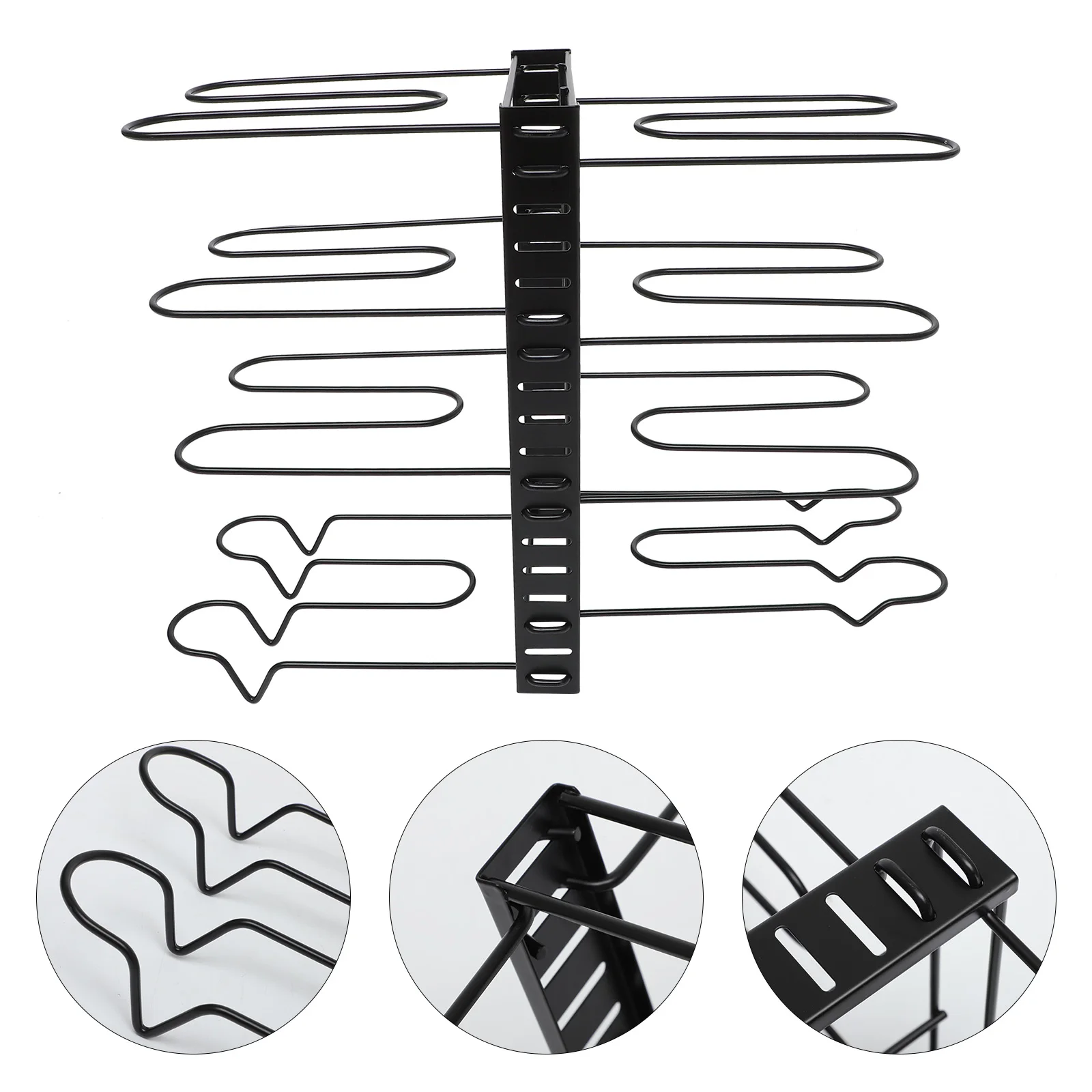 

1 set Pot Cover Holder Kitchen Storage Rack Iron Stand for Spatula Spoon Cookware Organizer Shelf Tray Kitchen Utensil Rack