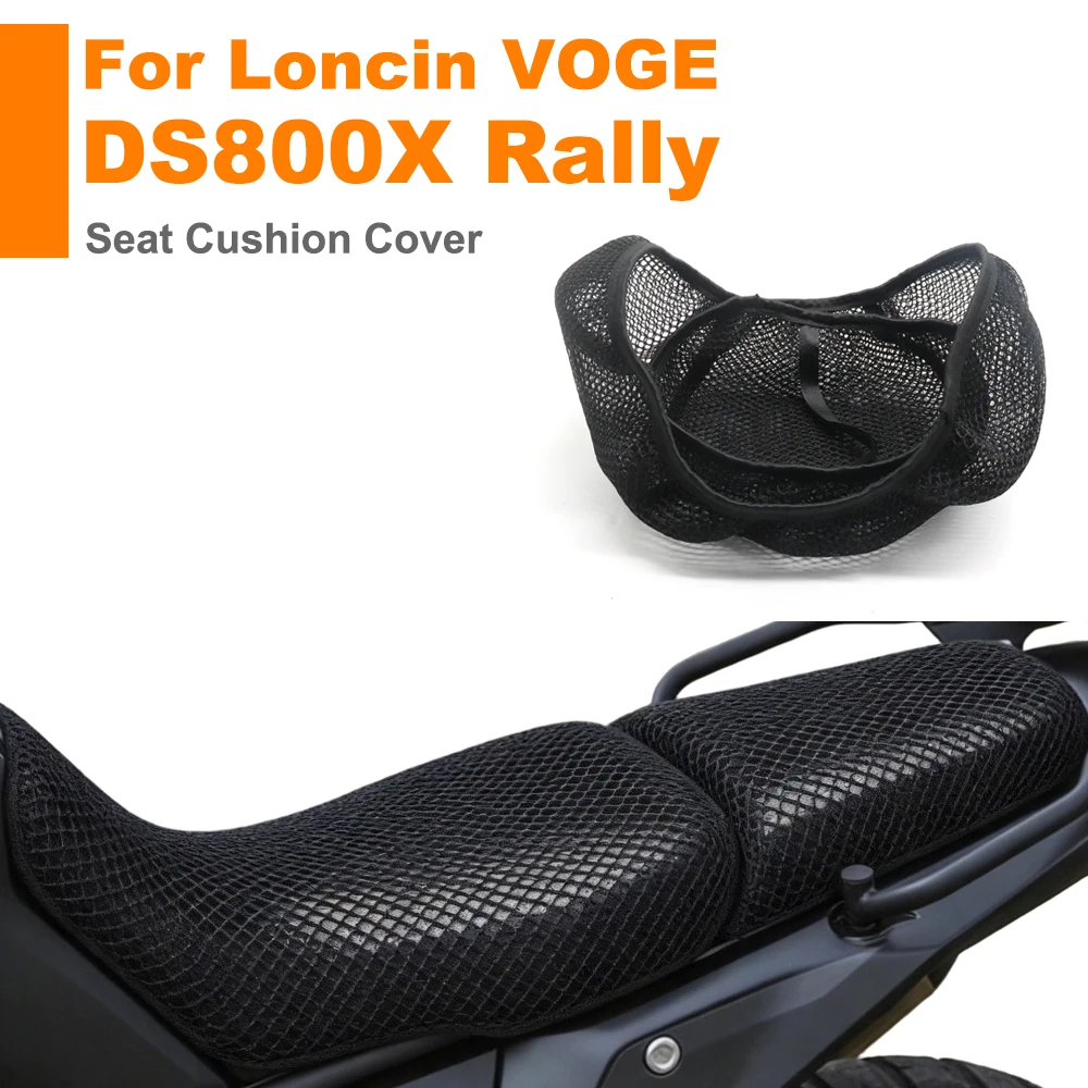 For Loncin VOGE DS800X Rally DS800 X DSX800 Motorcycle Accessories Seat Cushion Cover Protecting Seat Cover Breathable Non-Slip