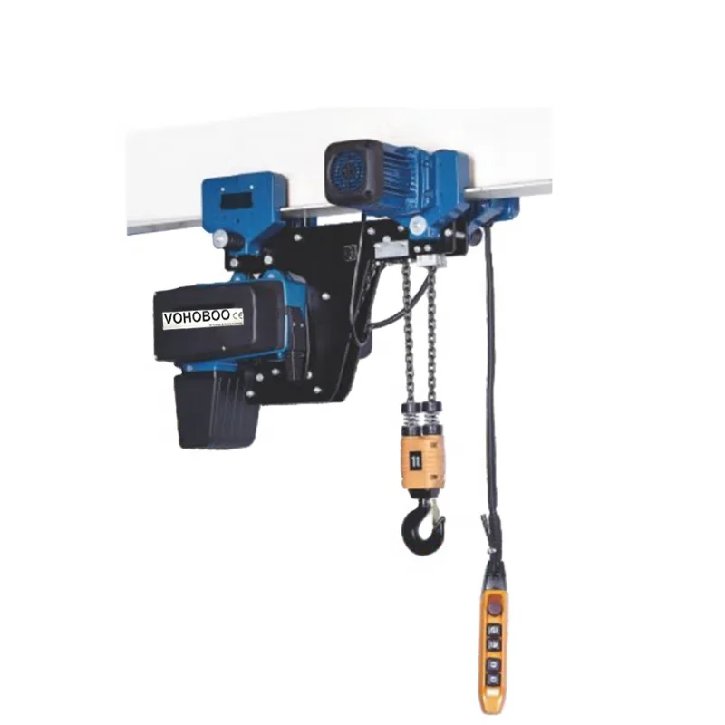 2Ton 3Ton 5Ton Brand Customized European Style Fixed Trolley Type Electric Chain Hoist