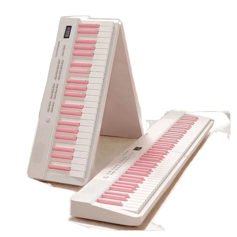 

Portable Folding Electric Piano Keys Electronic Organ Student Adult Beginner Professional Home