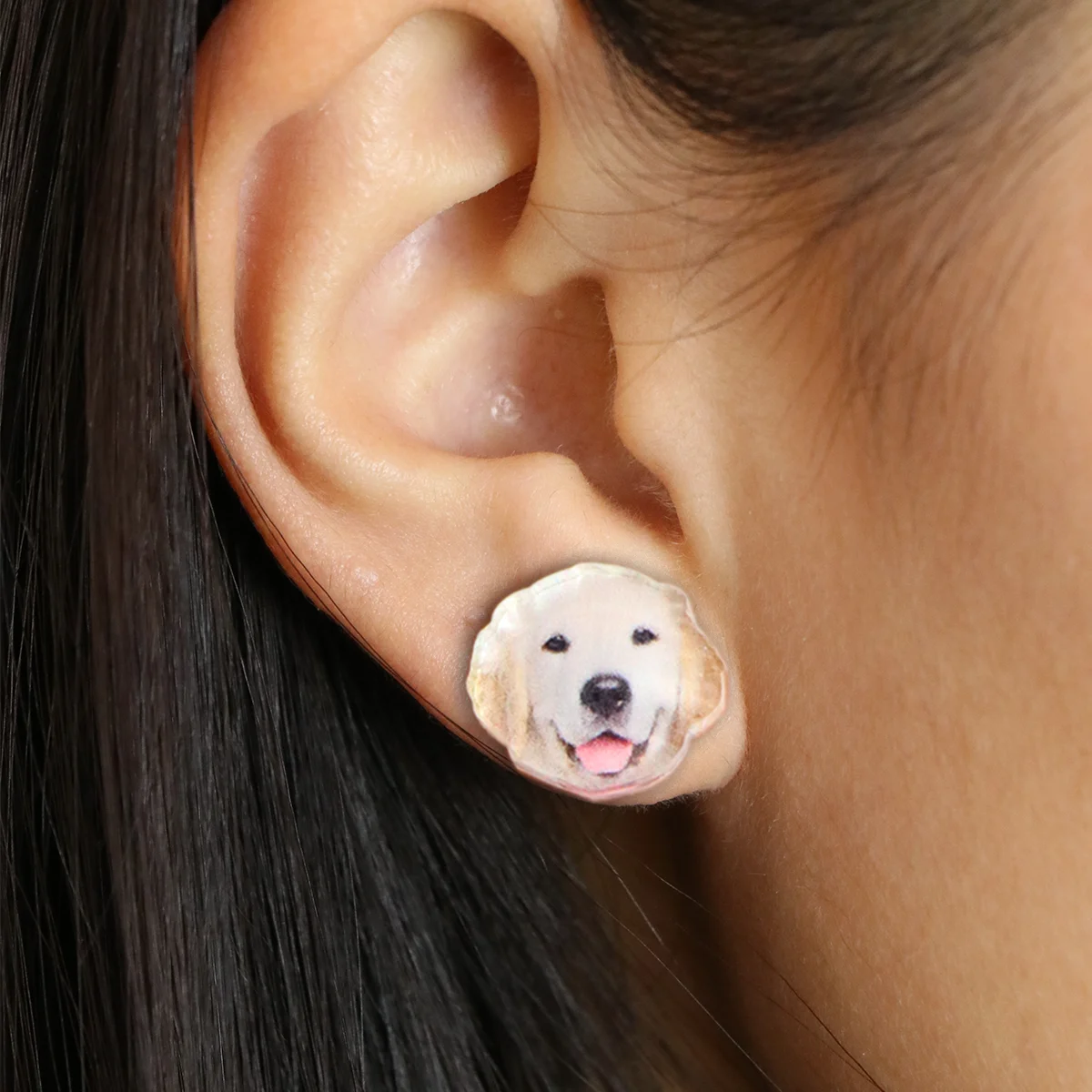 Custom Photo Acrylic Earrings, - Fashion Women Picture ulasan dan harga