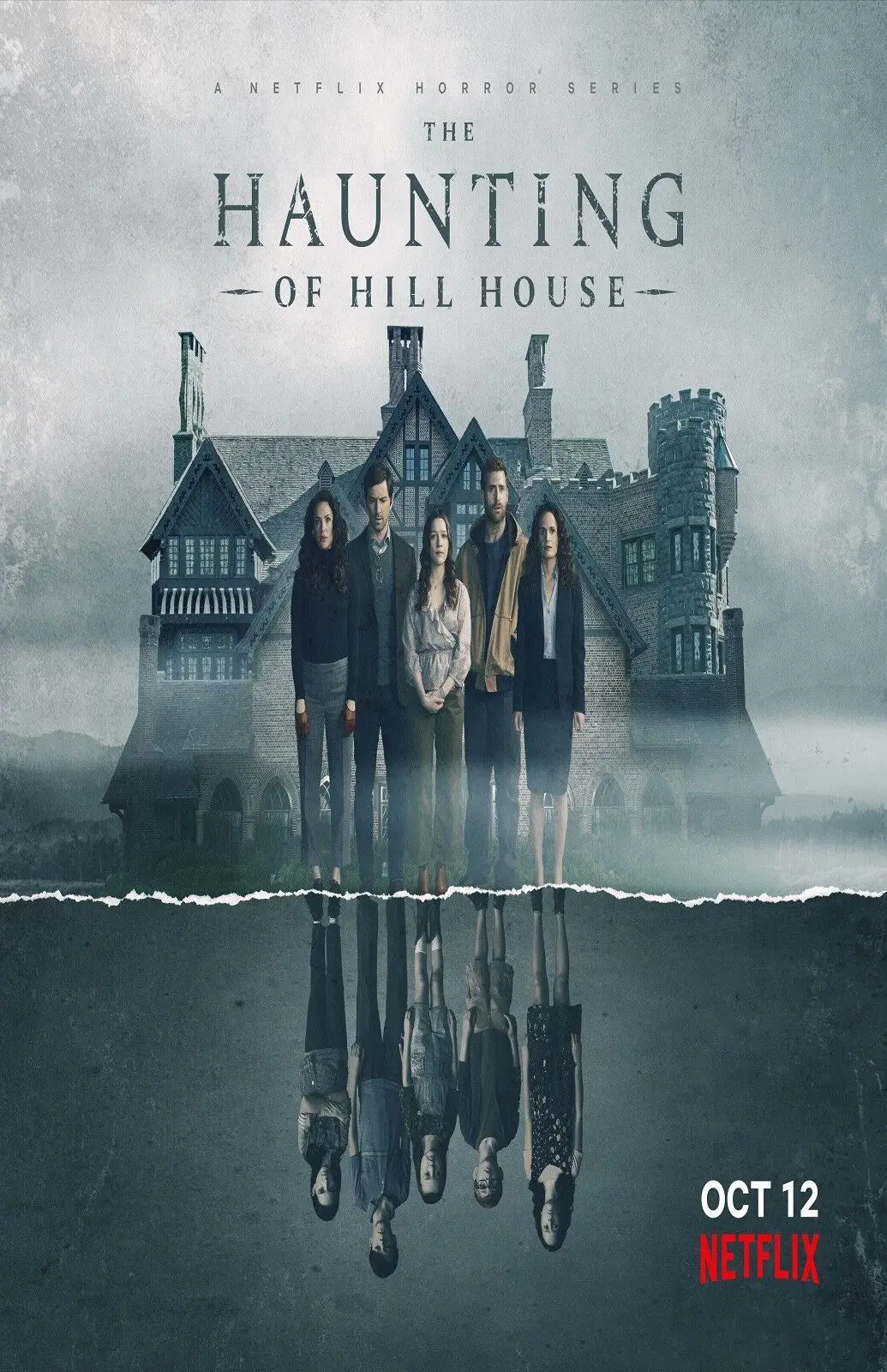 

The Haunting Of Hill House Netflix Movie Print Art Canvas Poster for Living Room Decoration Home Wall Decor Picture