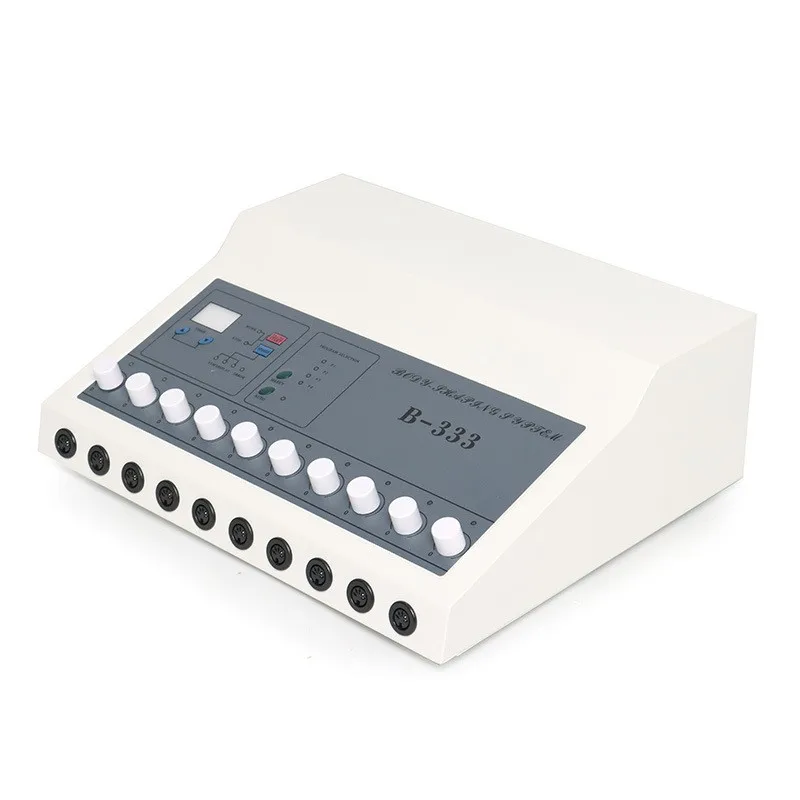 Medidor de corrente EMS de mesa dez em um dispositivo de saúde micro elétrico meridiano de dragagem de remendo