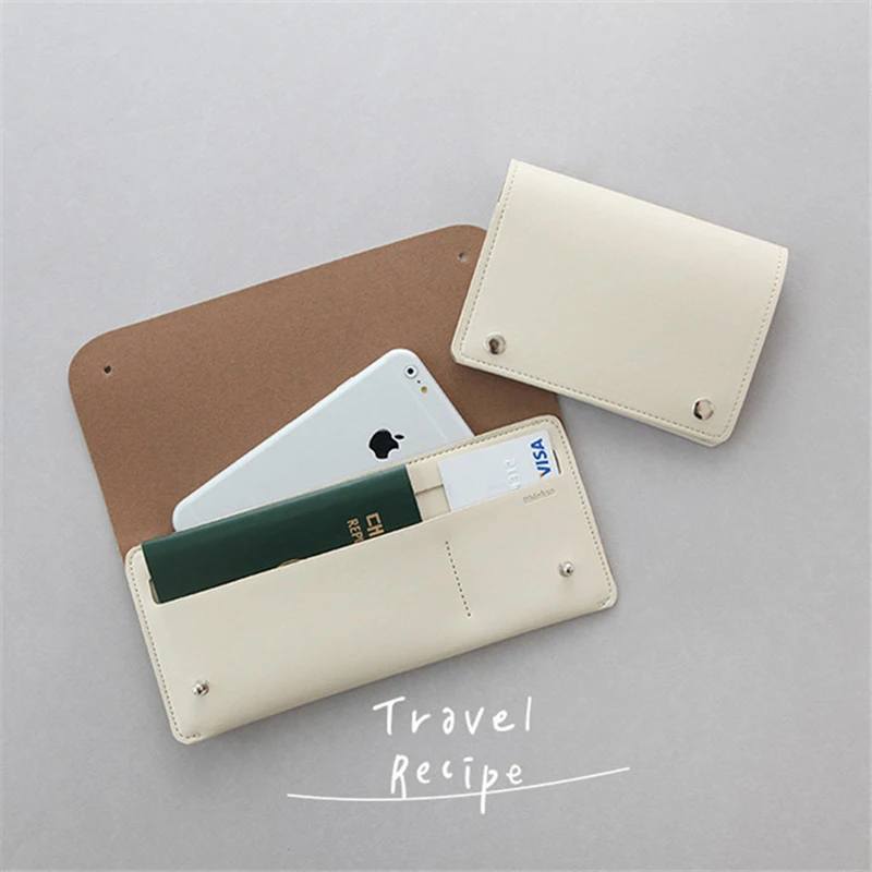 

Korean Leather Phone Bag For Samsung Galaxy S24 ,For iphone 15 , Passport Holder, Travel Passport Bag, Ticket Card Holder