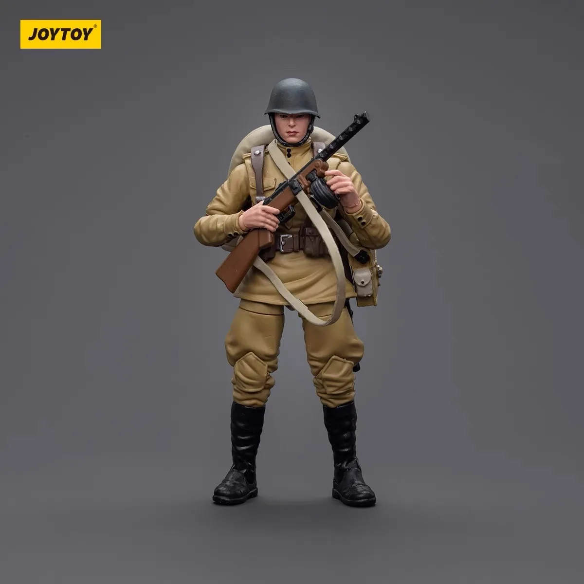 JOYTOY 1/18 Action Figure Hardcore WWII Wehrmacht Soviet Infantry United States Army Re-issue Version Anime Military toy Gift