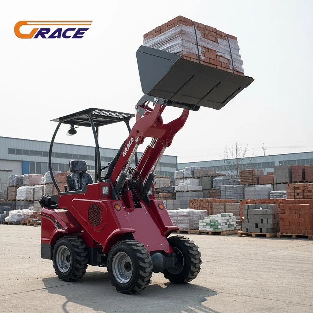 

3 Ton Telescopic Arm Loader Hydraulic Diesel High Lift Loader for Construction