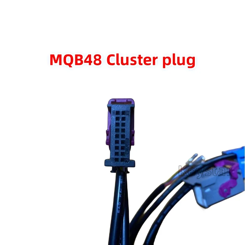 12v MQB Cluster Power Cable ID48 Platform Cable 5th Cluster MQB NEC35XX Cable MQB48 Instrument Cable for VVDI2 Key Tool Plus