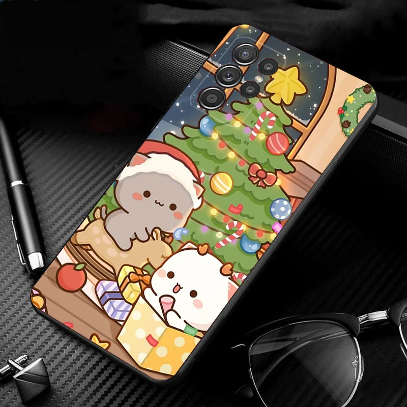 

Christmas Aesthetic Cartoon Cute Phone Case For Samsung Galaxy S26 Plus Edge S25 S24 S23 S22 Ultra S23 S22 S25 Plus S24 FE